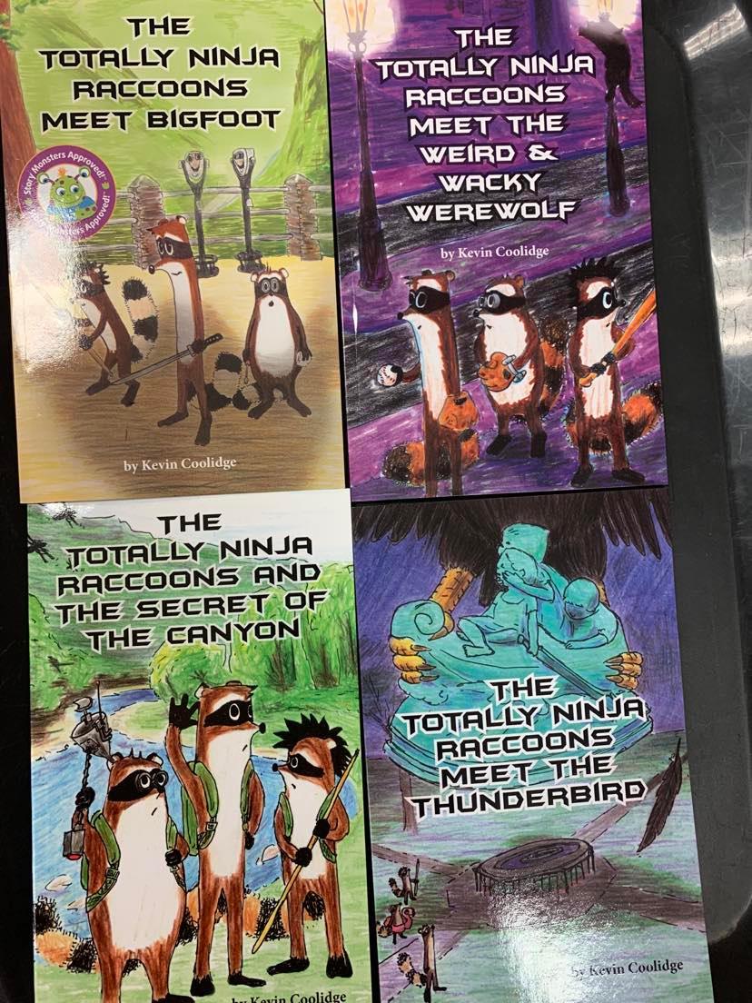 The First Four Totally Ninja Raccoon Adventures – Kevin Coolidge